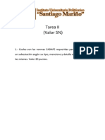 Tarea II