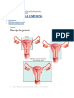 Histerectomia Abdominal