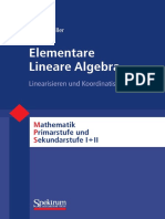 Elementare Lineare Algebra - Filler