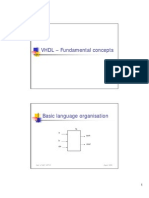 VHDL - Fundamental Concepts
