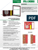 Ficha Tecnica de Gabinete Contraincendio PDF