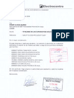 Informe Municipio de Jauja