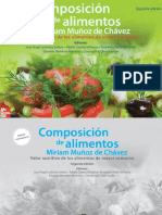 Composición de Alimentos 2a - Miriam Muñoz de Chávez PDF