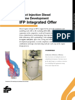 IFP Integrated Offer: Direct Injection Diesel Engine Development