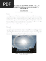 Arco - Íris e Halos Em Torno Do Sol e Da Lua