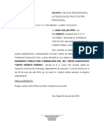 Solicito: Carta de Presentacion Y: - Ange Guillen Pinta DNI:43283672 Estudiante