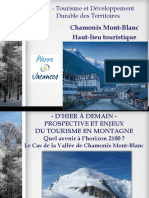 Tourisme de Masses à Chamonix Mont Blanc