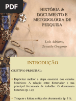 Metodologia de Pesquisa em História