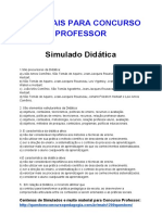Simulado Didatica PDF