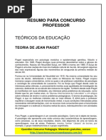 34. RESUMO PARA CONCURSO PROFESSOR - JEAN PIAGET.pdf