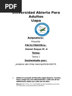 Tarea 1 de Filosofia