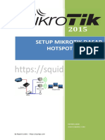 Panduan Setting Mikrotik Hotspot