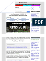 Panduan Lengkap Cara Pendaftaran Cpns 2018 di SSCN.BKN.go.id by BEASISWA dan LOWONGAN KERJA SN:384531146