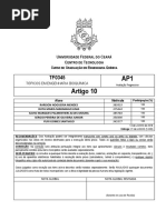 Prova Tópicos Em Engenharia Bioquímica