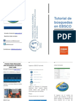 Tutorial Búsquedas en EBSCO