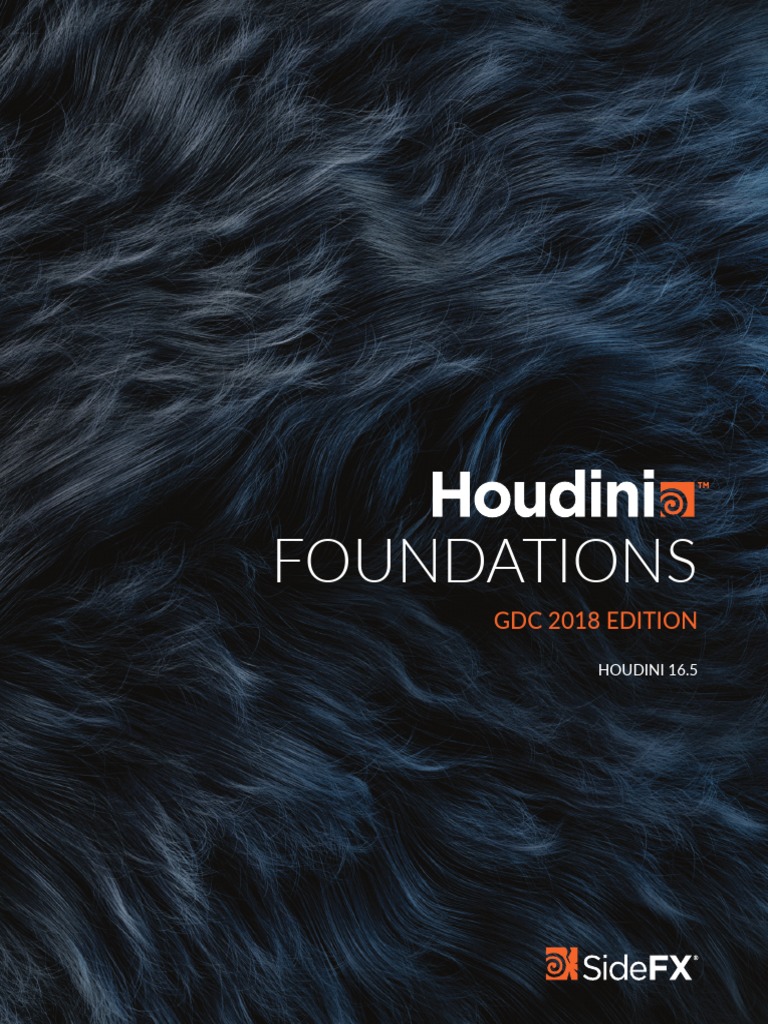 Houdini Foundations Gdc2018 | PDF | Menu (Computing) | Computer Graphics