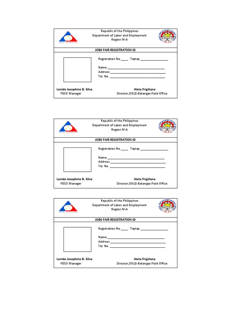 PESO Id | PDF | Labor | Government