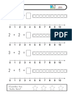 Iniciación A La Suma Con Recta y Autoevaluación PDF