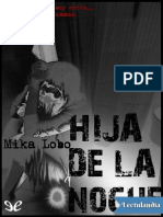 Hija de La Noche - Mika Lobo PDF