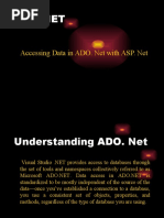 Accessing Data in ADO. Net With ASP. Net