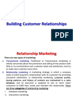 Service Marketing: Managing Relationships - Building Loyalty
