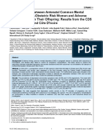 08-No Association Between Antenatal Common Mental Disorders in Low-Obstetric Risk Women and Adverse Birth Outcomes--