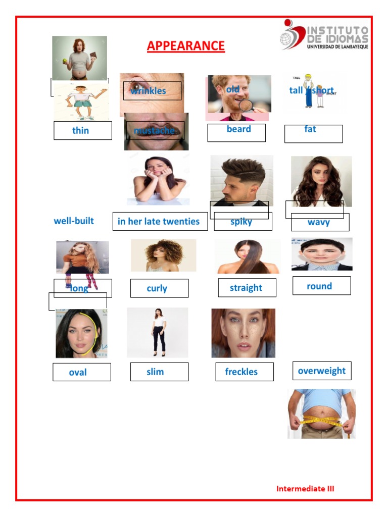 Intermediate III Material 01 | PDF | Human Appearance