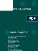 Esensi Kelompok Admen PDF