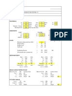 Design of Footing - F1: Project Structure Document Title