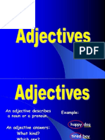 Adjectives