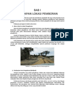 Bab I Persiapan Lokasi Pengeboran PDF