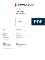 Format Biodata PPL