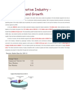 Indian Automotive Industry Growth