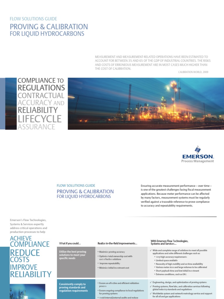 Liquid Hydrocarbon Calibration Guide | PDF | Calibration | Reliability ...