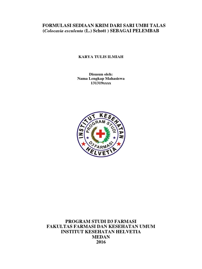 Format Penulisan Kti D3 Farmasi 5