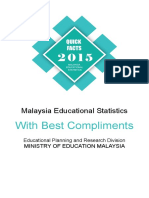 With Best Compliments: Malaysia Educational Statistics
