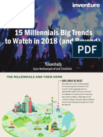 E-Book - 15 Millennials Big Trends To Watch in 2018 (And Beyond) - Inventure