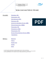 Caratteristiche Plastiche e Metalli Ingegneristici PDF