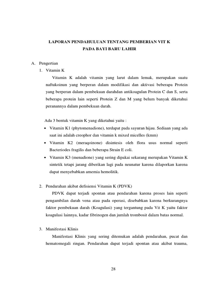 Vit K Injeksi Harga Siaya County