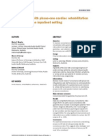 Concordance With Phase One Cardiac Rehabilitation Guidelines in The Inpatient Setting