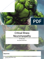 ICU Neuromyopathy ARace