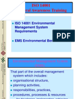 ISO 14001 General Awareness Training: ISO 14001 Environmental Management System Requirements
