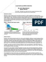 Load Inertia Motor Selection