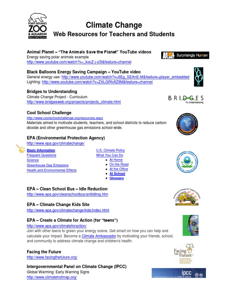 Climate Change Resources | PDF | Global Warming | Climate Change