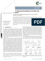 C4-H Indole Functionalisation: Precedent and Prospects