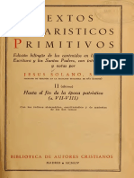 Jesus Solano S. J. - Textos Eucaristicos Primitivos PDF