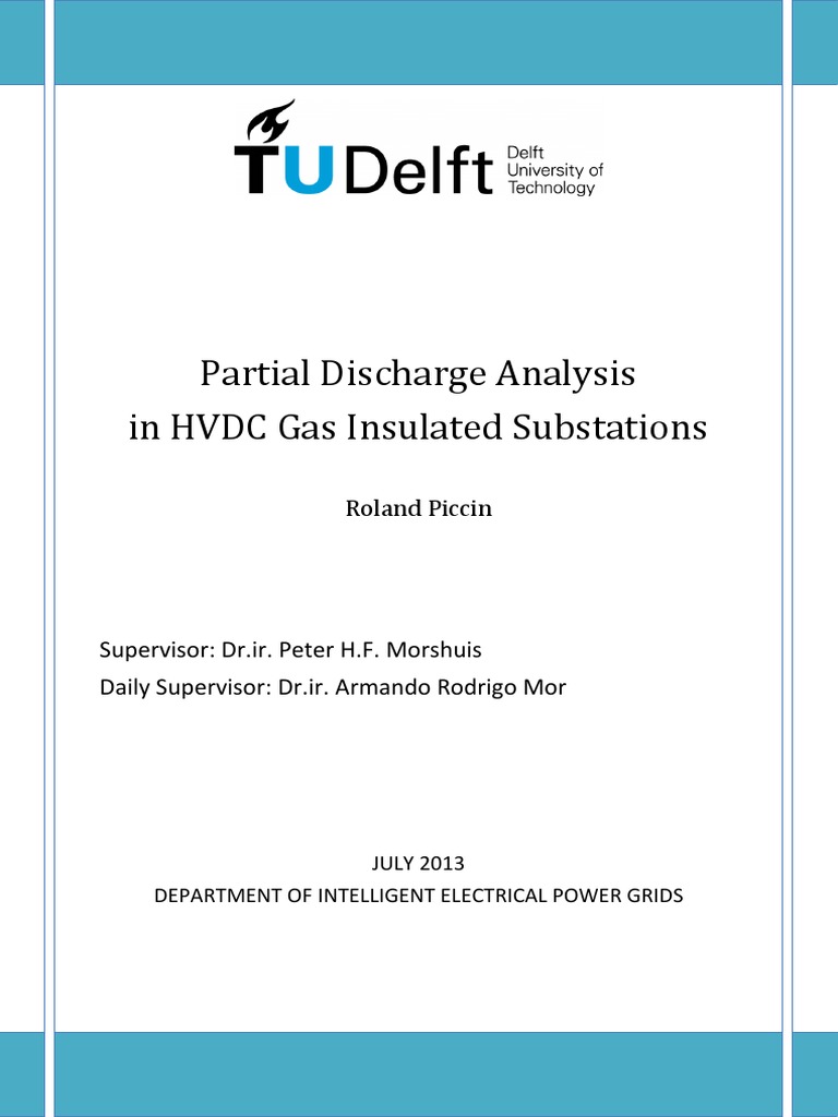 Partial Discharge Analysis in HVDC GIS | PDF | High Voltage Direct ...