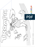 1º Básico-Colorear-Trompeta PDF