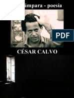 César Calvo - La Lámpara - Poesía