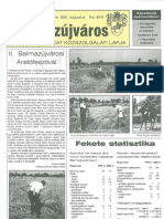 Balmazújváros Újság - 2001 Augusztus